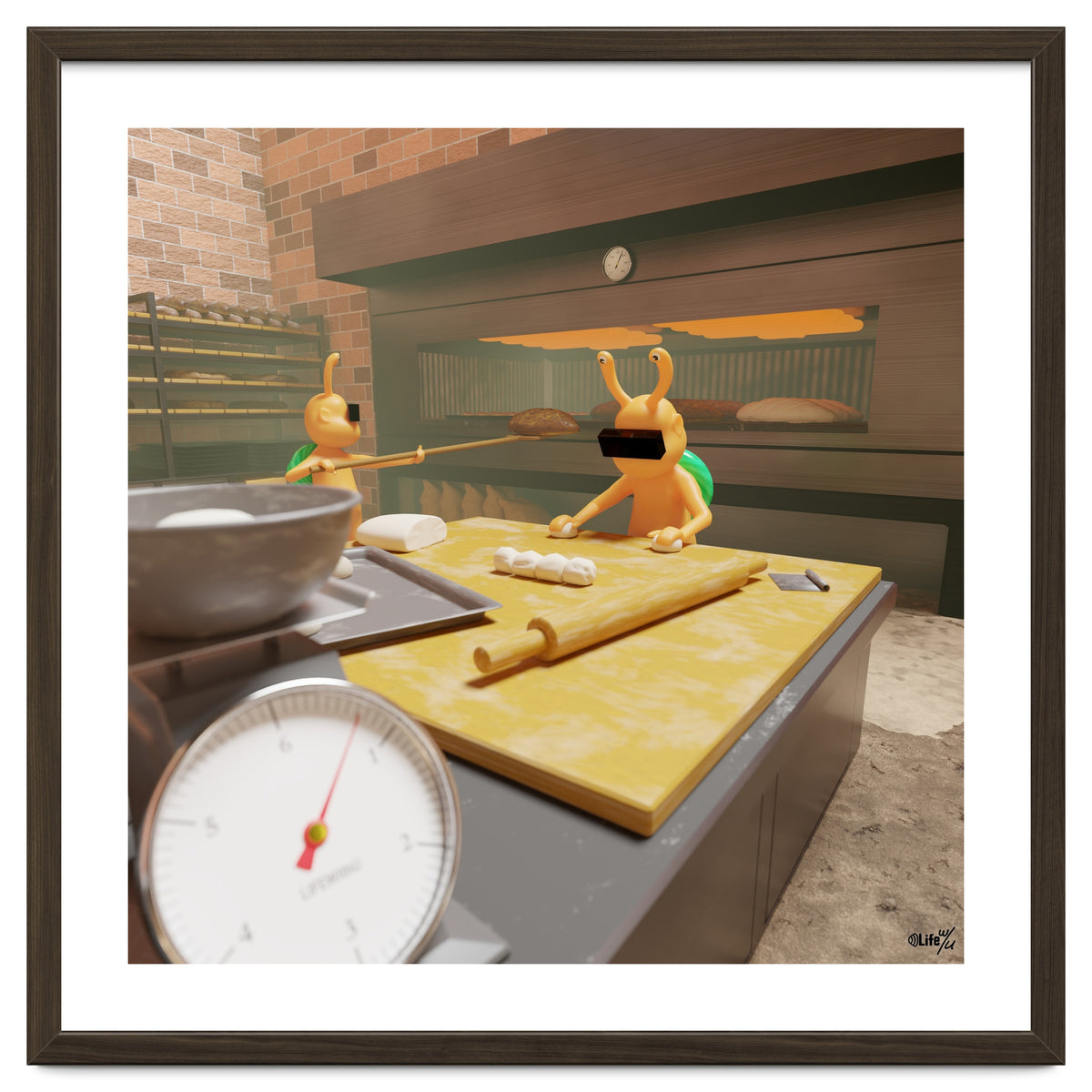 Bakery "Kneading the Dough" (Lwuba 030 Bakery 01)