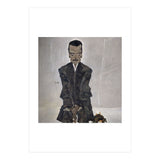 'Portrait of the Publisher Eduard Kosmack', 1910, Oil on canvas. EGON SCHIELE. (Print Only) thumbnail