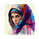 Vivid Veil Side Portrait (Print Only) thumbnail