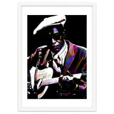 Lightnin' Hopkins American Country Blues Musician legend Colorful Art thumbnail