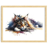 Maine Coon Resting Portrait thumbnail