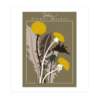 Flower Market Berlin Dandelion (Print Only)