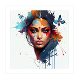 Aerial Bloom Hindu Portrait (Print Only) thumbnail
