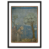 Saint Francis of Assisi preaching to the birds. Giotto. GIOTTO DE BONDONE (1266-1337). thumbnail