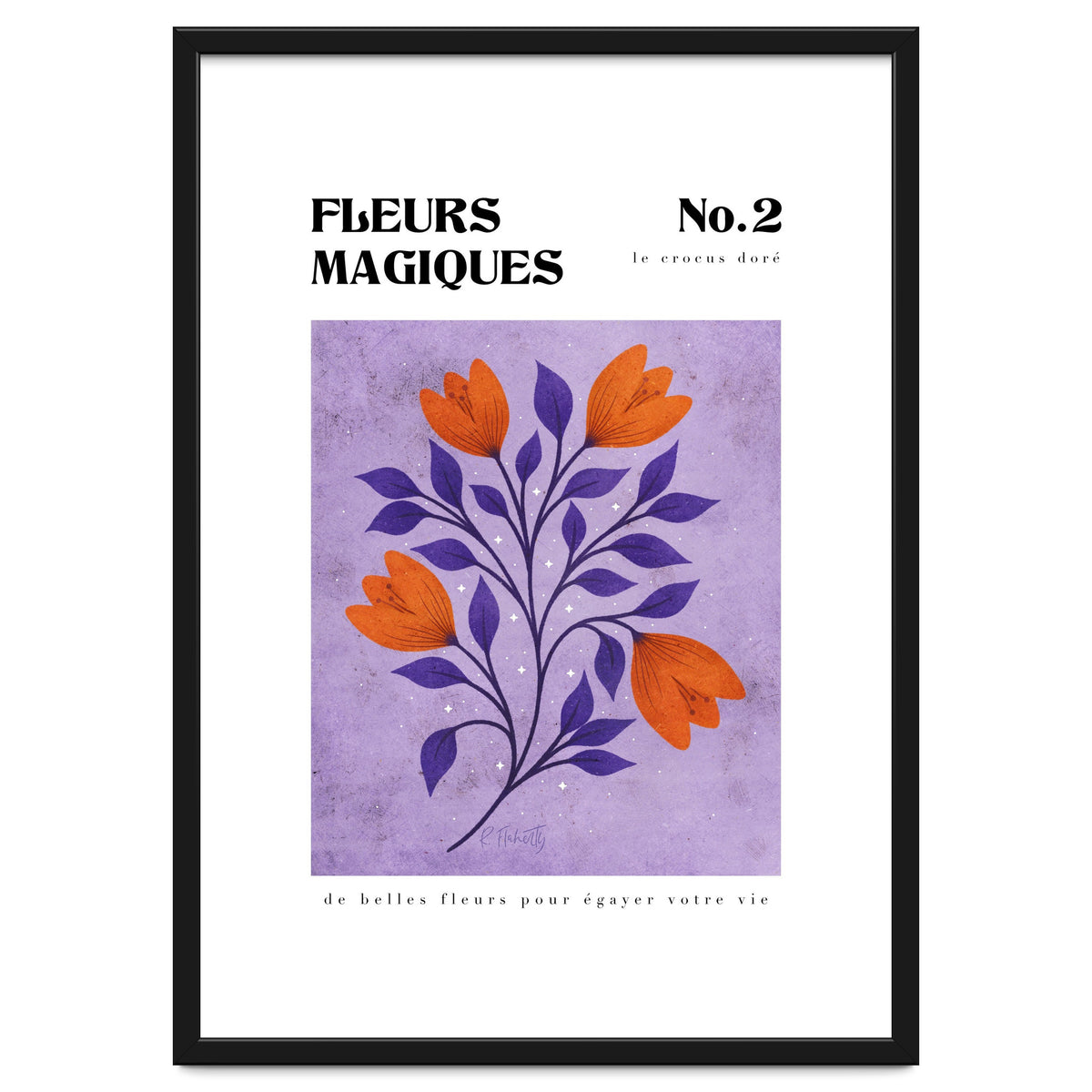 Magical Flowers No.2 Golden Crocus