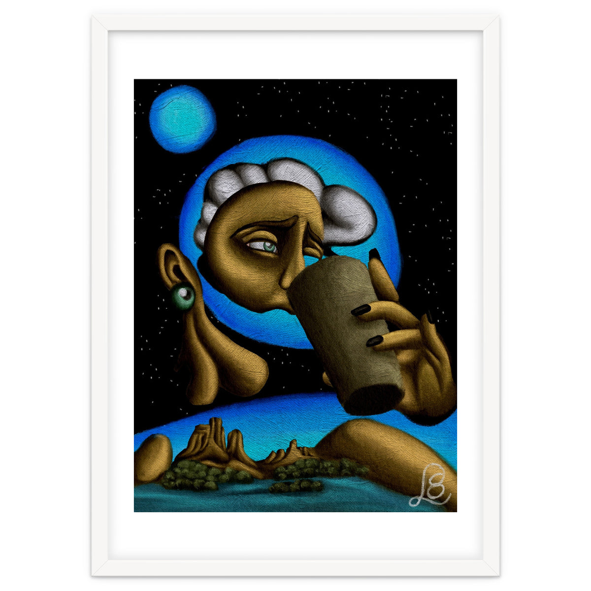 "A Drink Once In A Blue Moon"