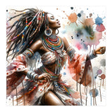 Skyward Beadwork Dancer Portrait (Print Only) thumbnail