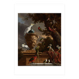 The Menagerie. The Managerie. Dating: c. 1690. Measurements: h 135 cm × w 116.5 cm. (Print Only) thumbnail