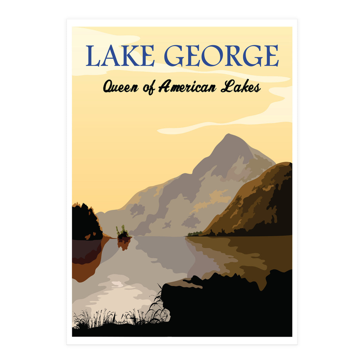 Lake George (Print Only)