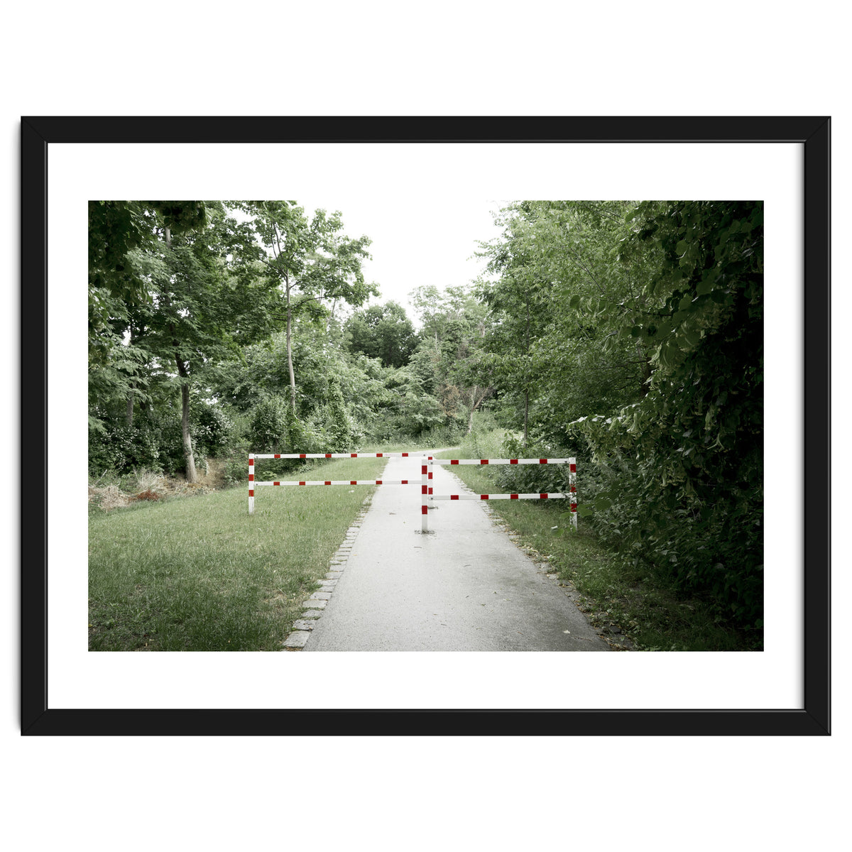 Entrance to the green park