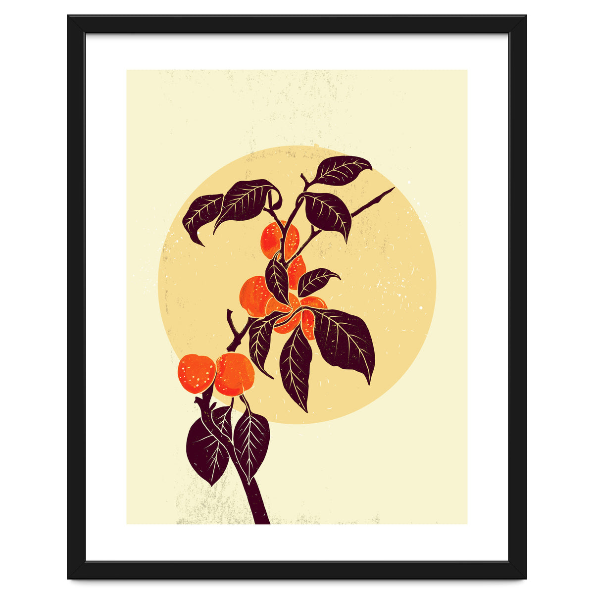 Peach Tree in the moonlight