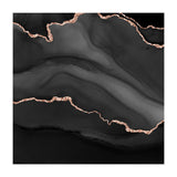 Black & Rose Gold Agate Texture 01  (Print Only) thumbnail