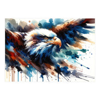 Soaring Majesty Of The Eagle (Print Only)