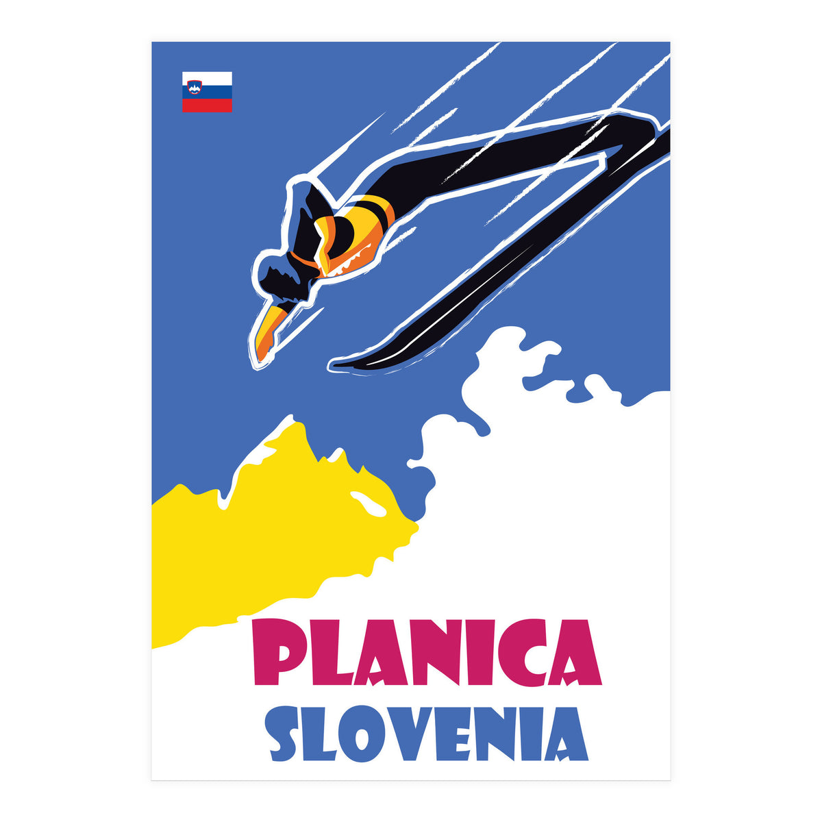 Planica, Slovenia, Ski Jump (Print Only)