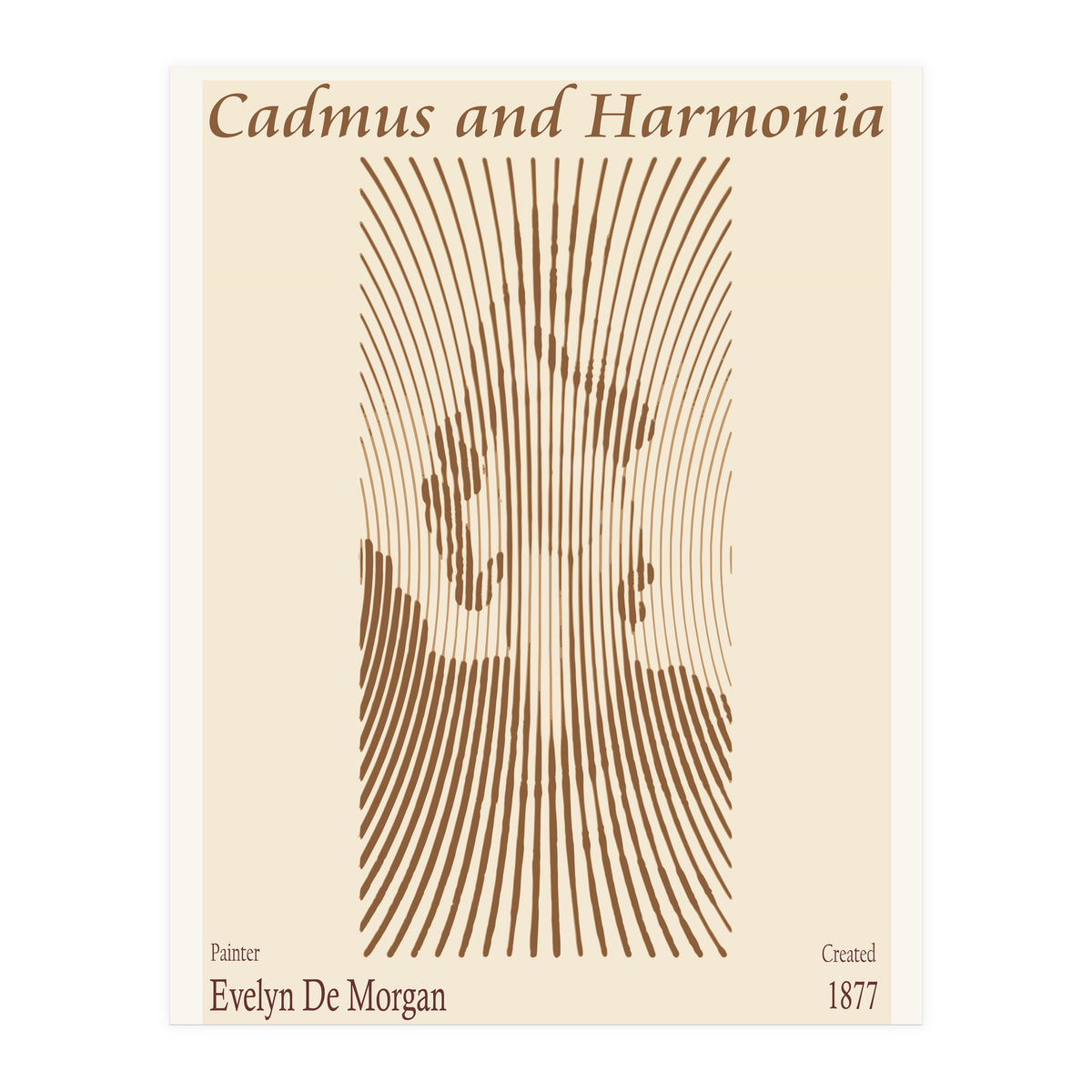 Cadmus And Harmonia (1877) – Evelyn De Morgan (english, 1855 1919) (Print Only)