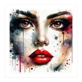 Close Up Woman Face (Print Only) thumbnail