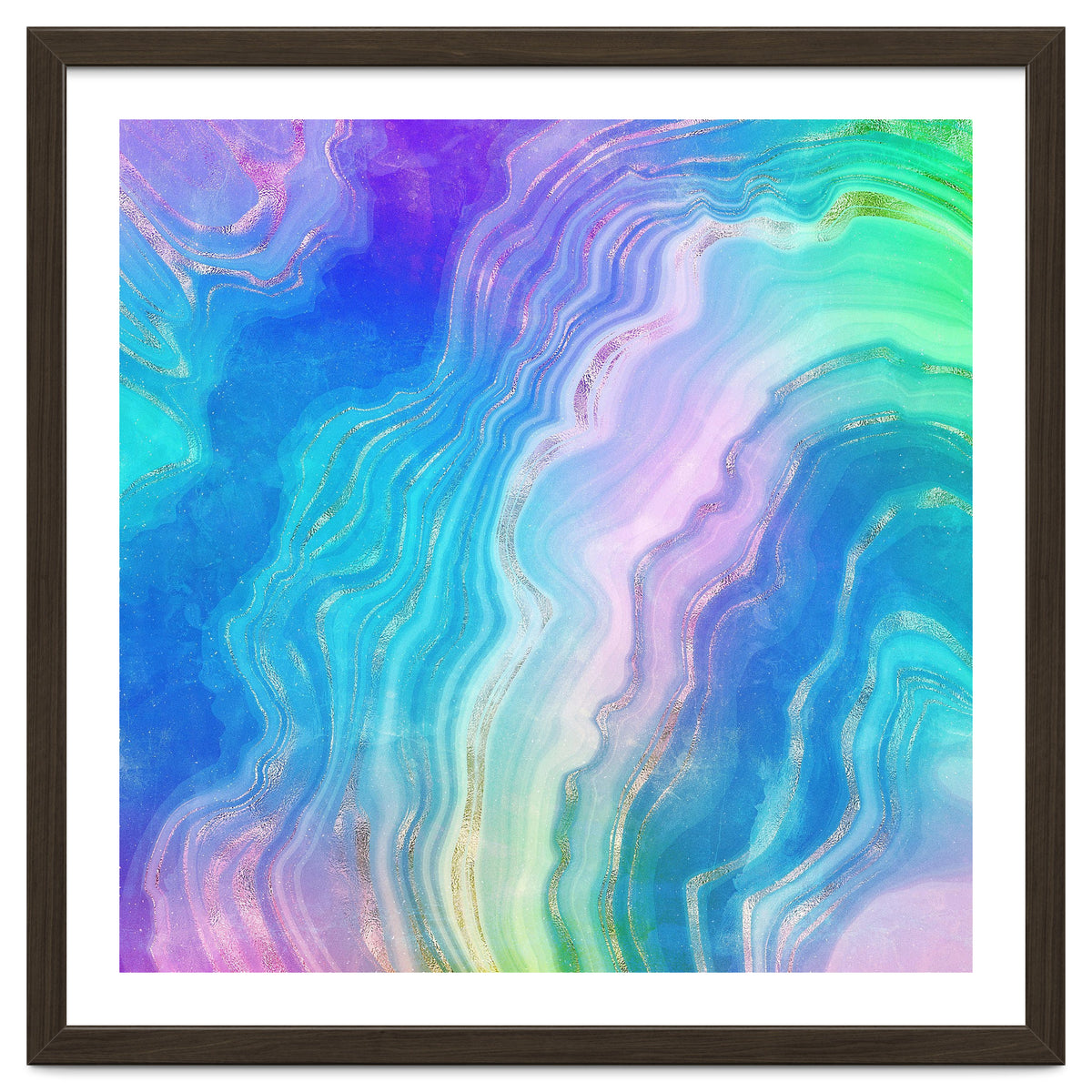 Neon Agate Texture 04