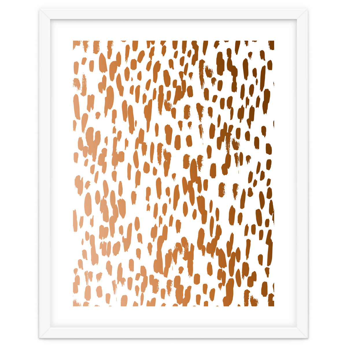 Copper Brushstrokes #society6 #decor #interiors