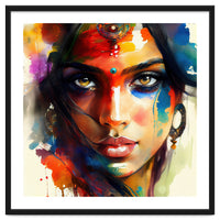 Radiant Bindi Hindu Portrait