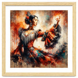Majestic East Asian Flamenco Dancer thumbnail