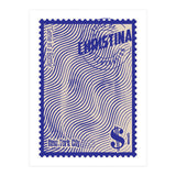 Christina Aguilera Stamps Art (Print Only) thumbnail