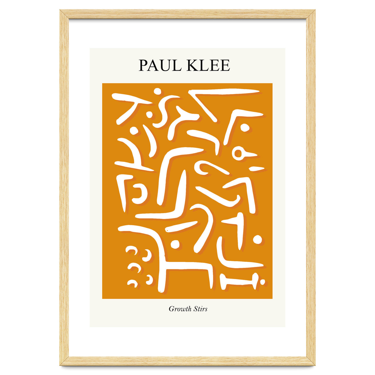 Growth Stirs  Inspired by Paul Klee