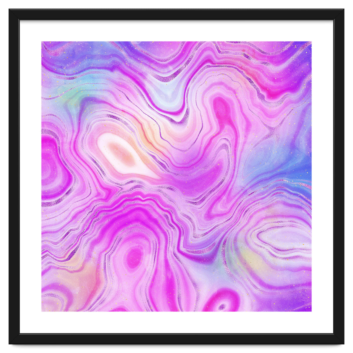 Neon Agate Texture 10