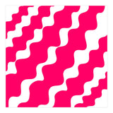 Slanting Pink Wavy Pattern (Print Only) thumbnail