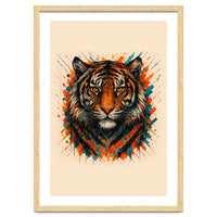 Tiger Animal Watercolor