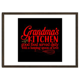 Grandmas Kitchen Good Food Served Daily With A Heaping Spoon Of Love thumbnail