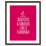 Beautiful and fabulous like a flamingo thumbnail