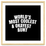 World's most coolest and okayest aunt thumbnail