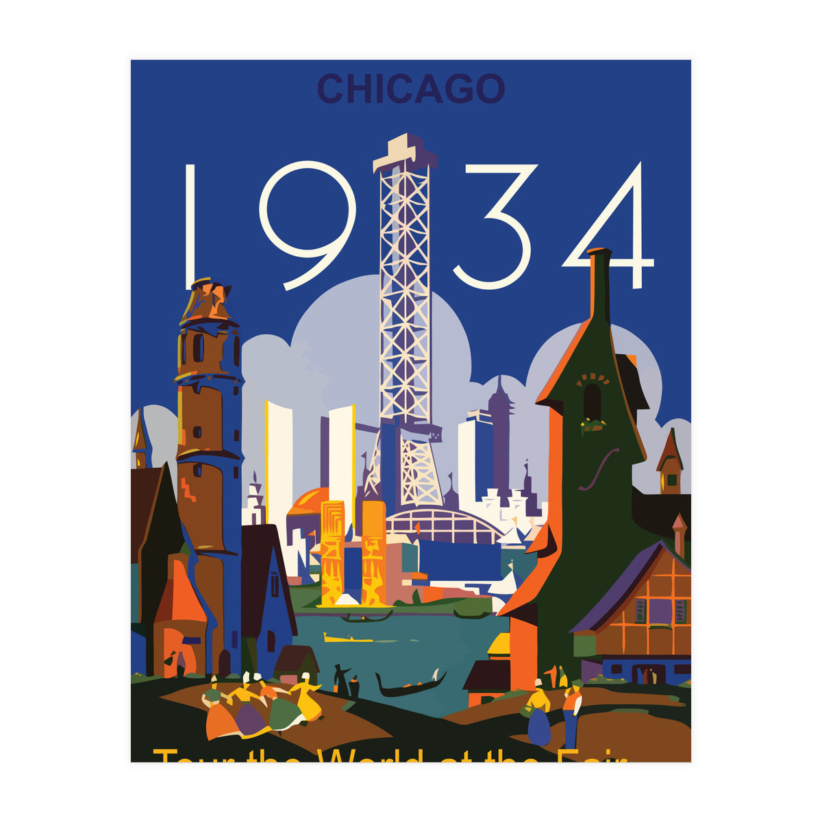 Chicago, World Fair (Print Only)