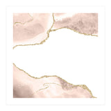 Ivory & Gold Agate Texture 06  (Print Only) thumbnail