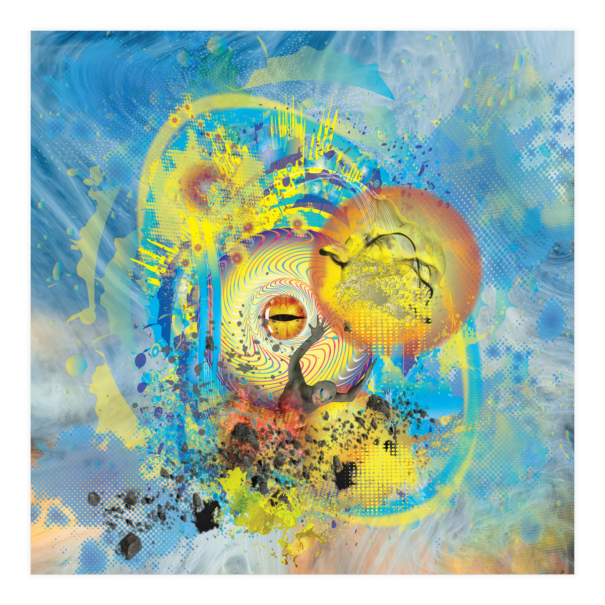 Alien Extraterrestrial Galaxy (Print Only)