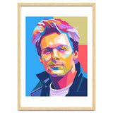 Bryan Adams pop art portrait thumbnail