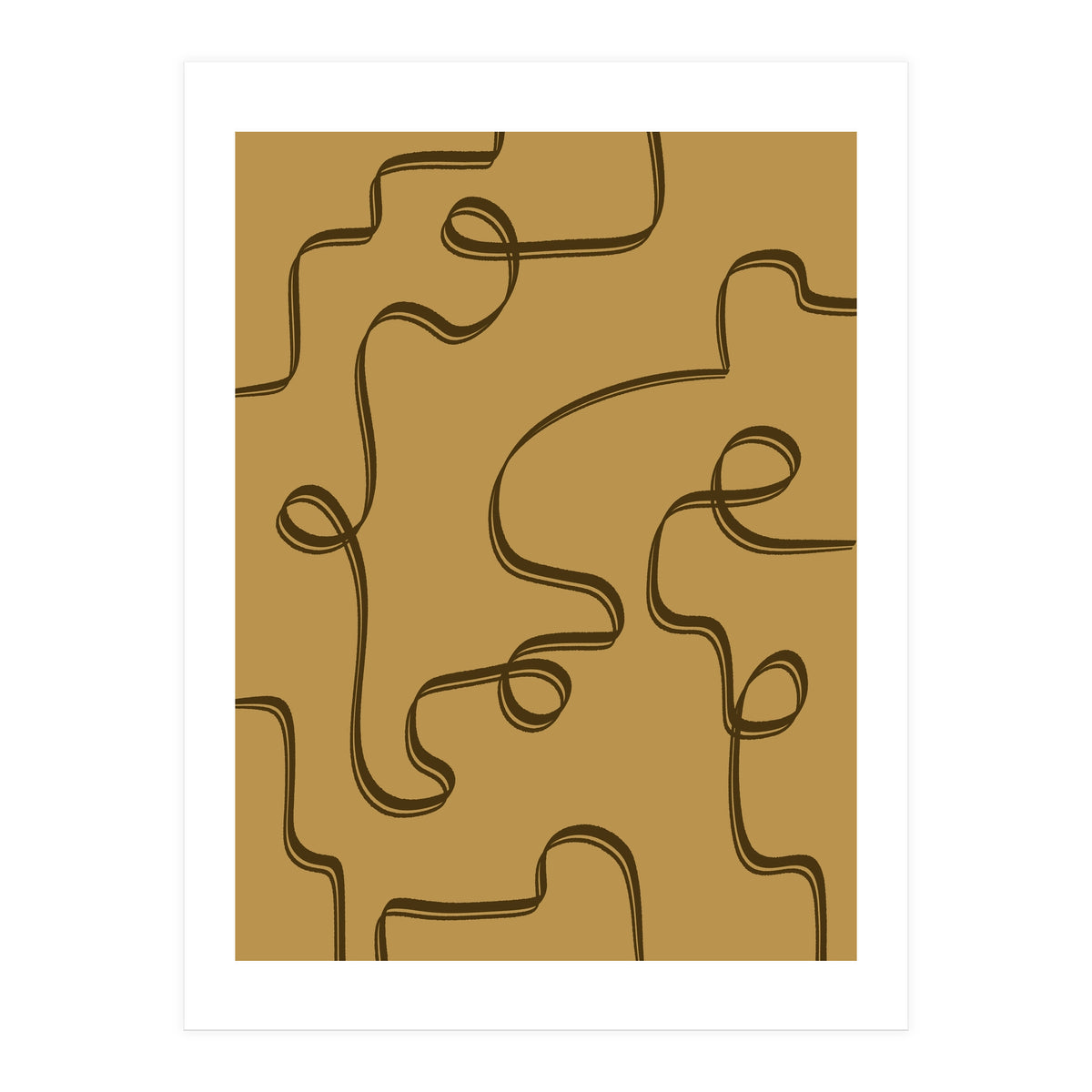 Ribbon Dance on Sand (Print Only)