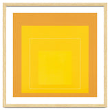 JOSEF ALBERS - HOMAGE TO THE SQUARE ORANGE YELLOW thumbnail