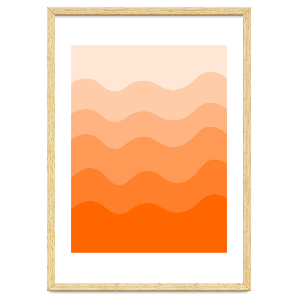 Orange gradient design