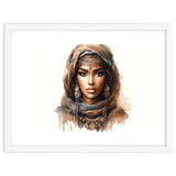 Desert Muse Watercolor Portrait thumbnail