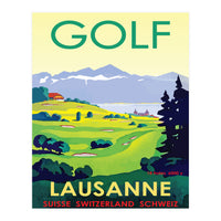 Golf in Lausanne, Switzerland (Print Only)