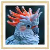 Cockatoo Bird With Orange Crest Portrait thumbnail