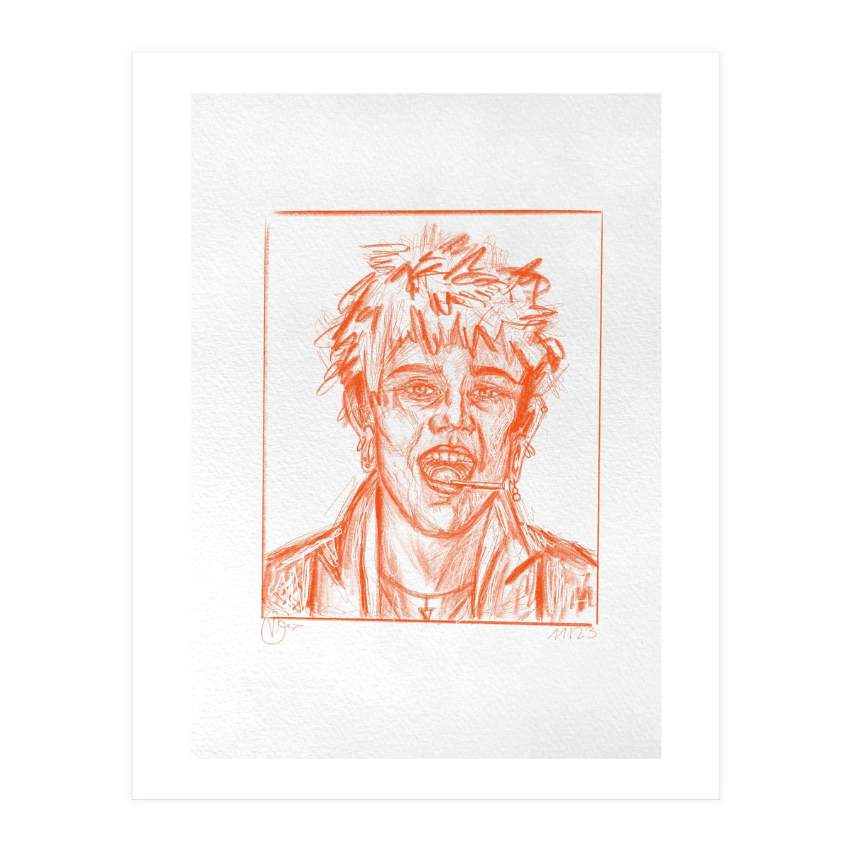 süßsaurer lollipop (Print Only)