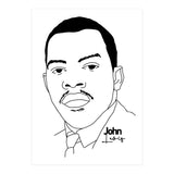 John Lewis Civil Rights Activist (Print Only) thumbnail