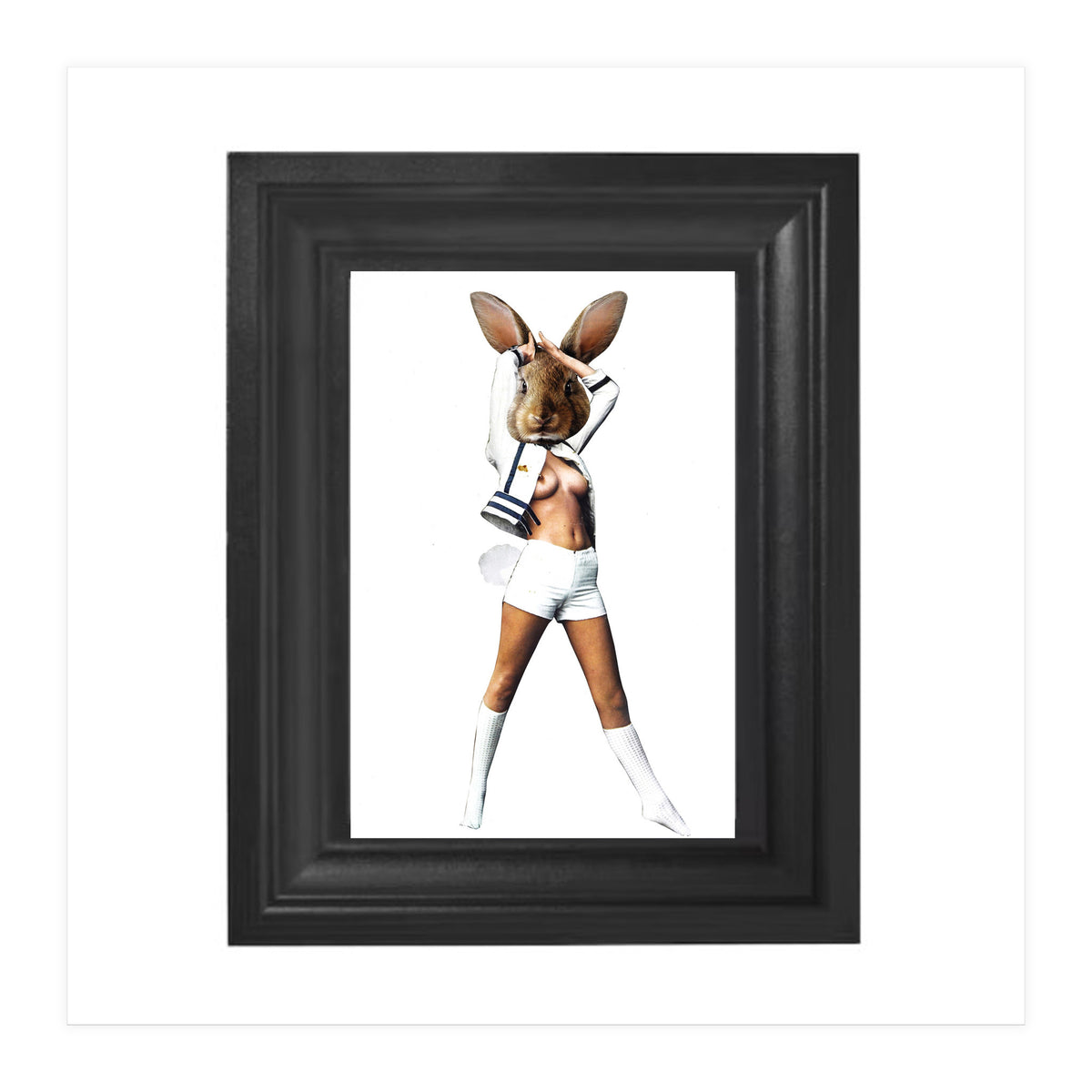 Playgirl - Print of Paper Collage (Print Only)