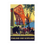 England And Scotland, The Bridge (Print Only) thumbnail