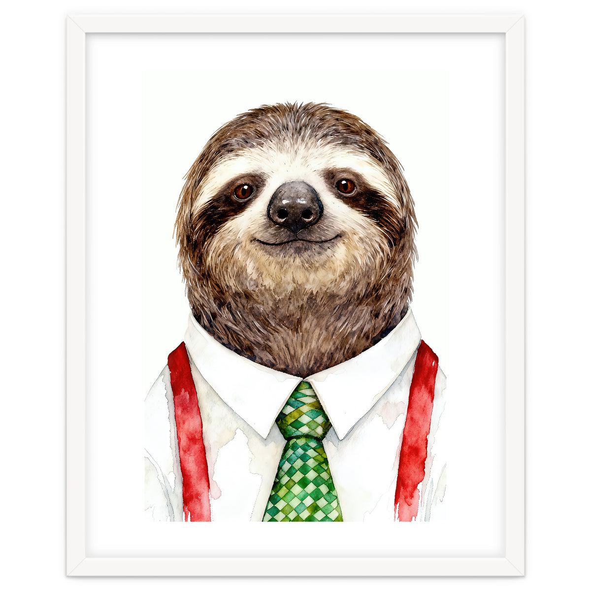 Sloth in the office Attire