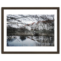 Residential house along the lake