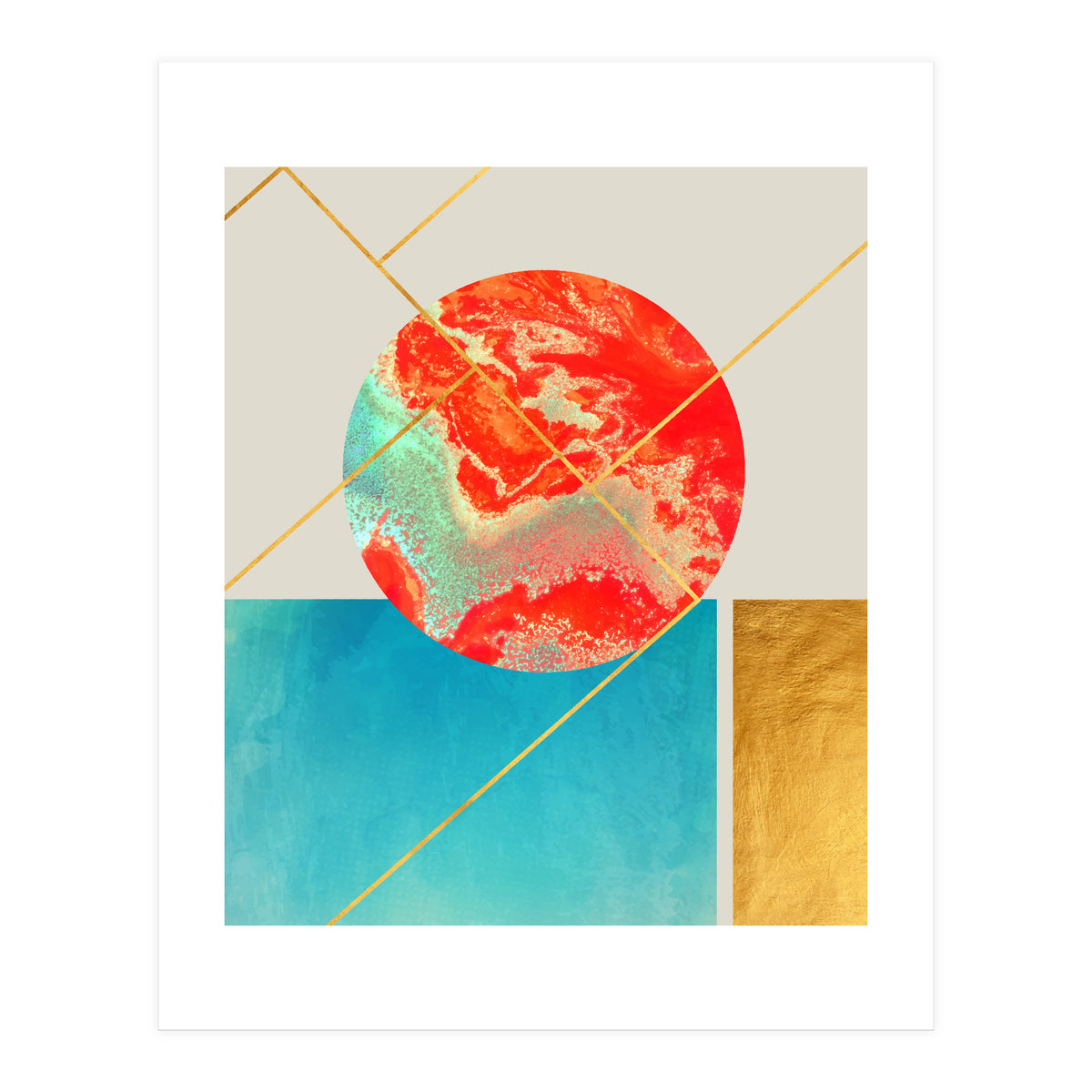 Earth & Sea #society6 #decor #buyart (Print Only)