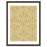 Ochre Retro Marbled Tiles thumbnail